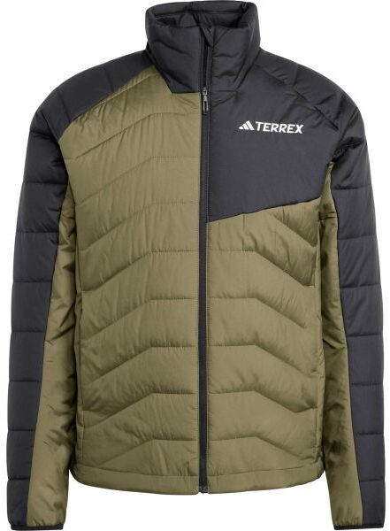 adidas TERREX MULTI SYNTHETIC INSULATED JACKET Pánska outdoorová bunda, khaki, veľkosť