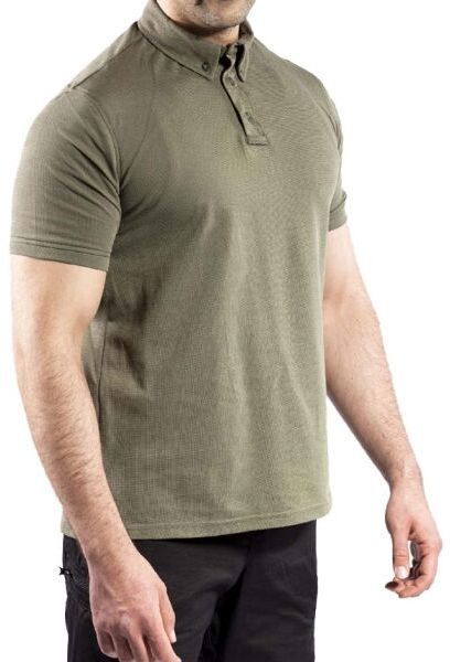 VAVWEAR TLAC01 Pánske tričko polo, khaki, veľkosť XXXL