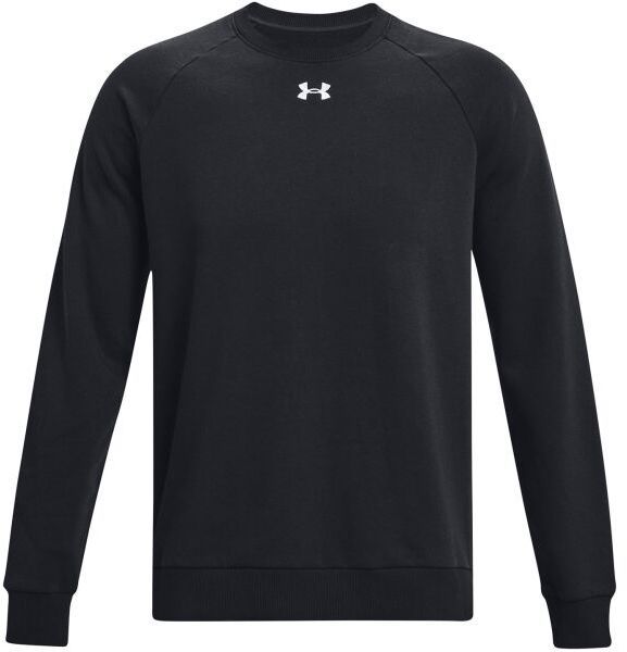 Under Armour RIVAL FLEECE CREW Pánska mikina, čierna, veľkosť L