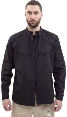 VAVWEAR TACTEC01 Pánska košeľa, čierna, veľkosť