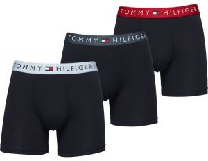 Tommy Hilfiger COTTON ESSENTIALS 3P BOXER BRIEF WB Pánske boxerky, tmavo modrá, veľkosť