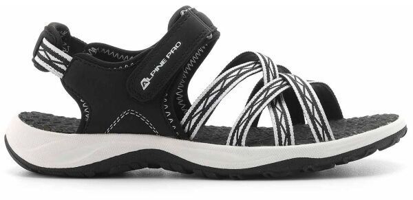 ALPINE PRO DERYA Dámske sandále, čierna, veľkosť
