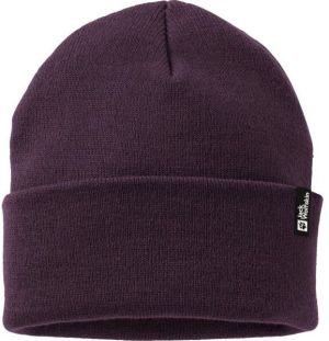 Jack Wolfskin RIB Dámska zimná čiapka, fialová, veľkosť