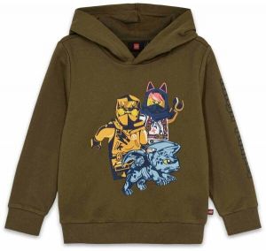 LEGO® kidswear LWSCOUT 701 Chlapčenská mikina, khaki, veľkosť