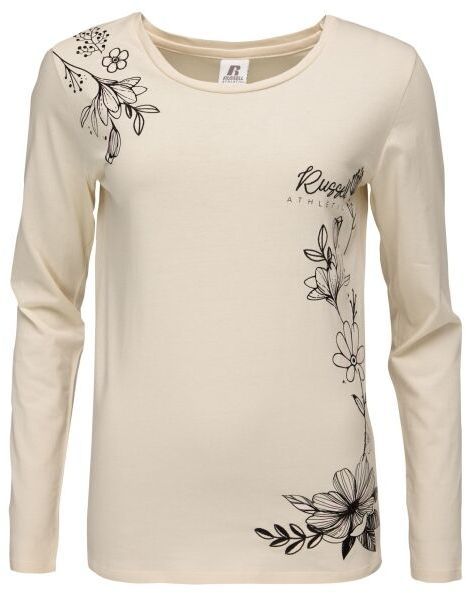 Russell Athletic SANDI Dámske tričko, béžová, veľkosť