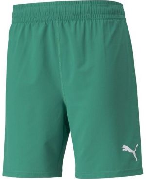 Puma TEAMFINAL SHORTS Pánske futbalové šortky, zelená, veľkosť