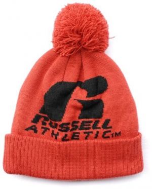 Russell Athletic POMPOM Zimná čiapka, oranžová, veľkosť