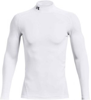 Under Armour CG ARMOUR COMP MOCK Pánske tielko, biela, veľkosť