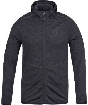 Hannah DAMAR HOODY Pánska funkčná mikina, čierna, veľkosť XXL