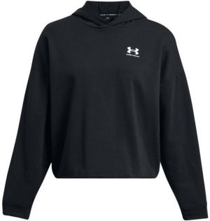 Under Armour RIVAL TERRY Dámska mikina, čierna, veľkosť S