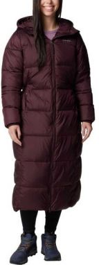 Columbia PUFFECT™ II LONG JACKET Dámsky zimný kabát, vínová, veľkosť