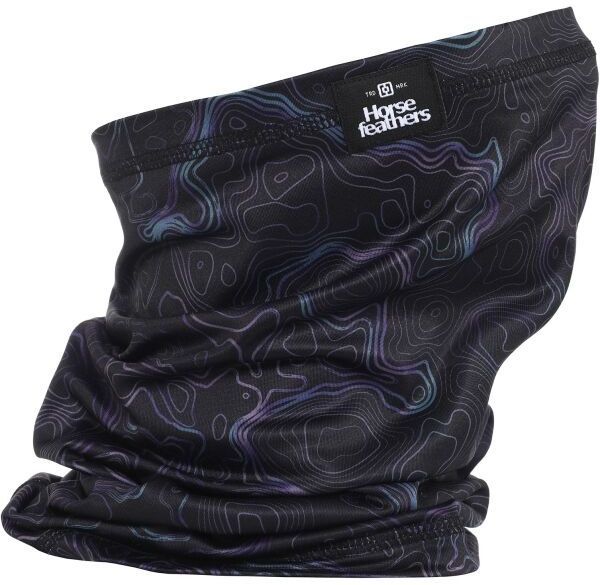 Horsefeathers NECKWARMER PRINTED Unisexový nákrčník, fialová, veľkosť UNI