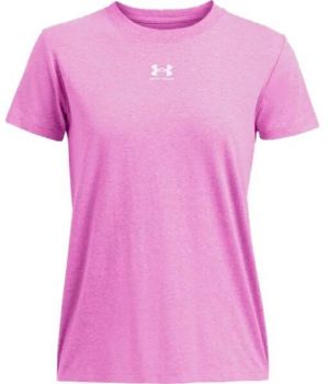 Under Armour OFF CAMPUS CORE Dámske tričko, ružová, veľkosť M
