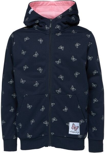 Lewro BEDDA Dievčenská mikina, tmavo modrá, veľkosť 164-170