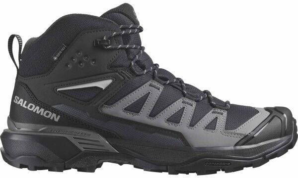 Salomon X ULTRA 360 MID GTX Pánska treková obuv, čierna, veľkosť 46