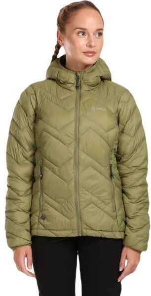 KILPI REBEKI Dámska zimná bunda, khaki, veľkosť