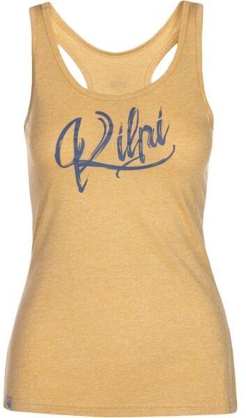 KILPI ARIANA Dámske funkčné tielko, žltá, veľkosť