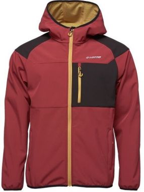 Lotto HONOLD Pánska softshellová bunda, červená, veľkosť