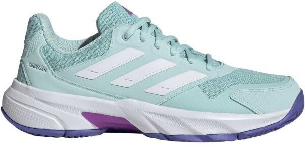 adidas COURTJAM CONTROL W Dámska tenisová obuv, svetlomodrá, veľkosť 37 1/3