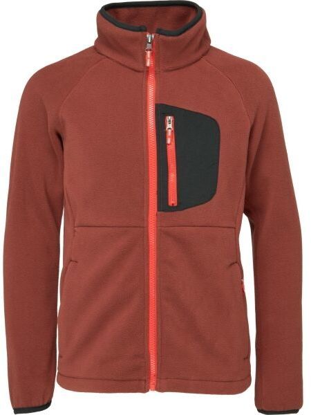 Columbia FAST TREK IV FLEECE FULL ZIP Dievčenská mikina, hnedá, veľkosť