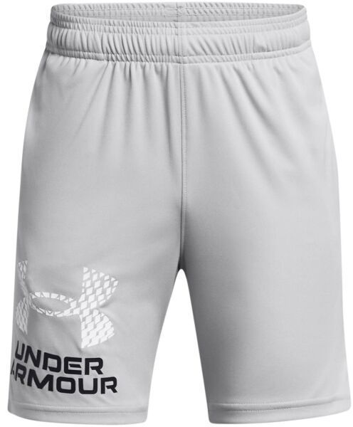 Under Armour TECH LOGO Chlapčenské kraťasy, sivá, veľkosť