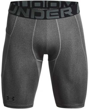 Under Armour HG ARMOUR LONG SHORTS Pánske kompresné kraťasy, sivá, veľkosť M
