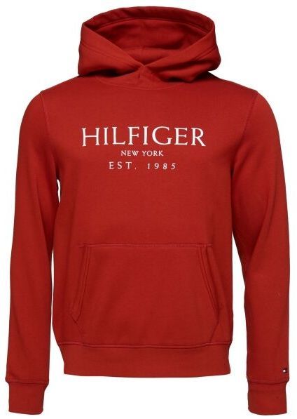 Tommy Hilfiger BIG HILFIGER HOODY Pánska mikina, červená, veľkosť