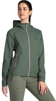 KILPI SONNA Dámska outdoorová bunda, tmavo zelená, veľkosť