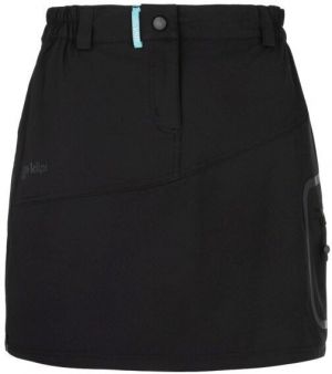 KILPI ANA Dámska outdoorová sukňa, čierna, veľkosť