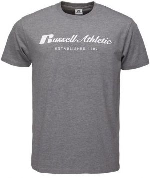 Russell Athletic T-SHIRT Pánske tričko, sivá, veľkosť