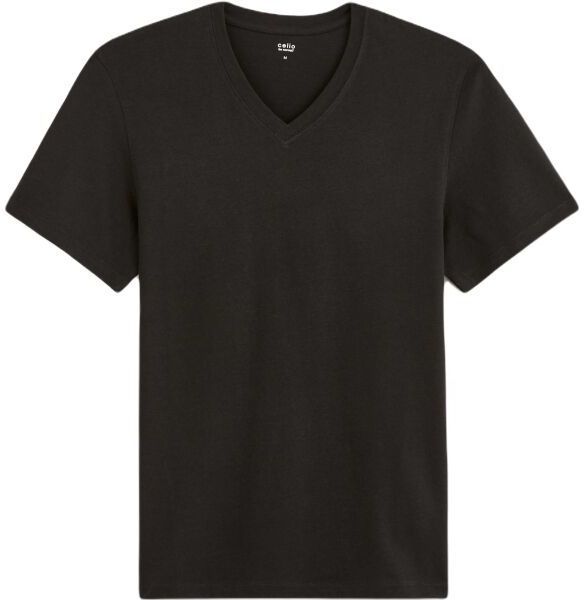 CELIO DEBASEV Pánske tričko, čierna, veľkosť