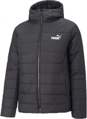 Puma ESS HOODED PADDED JACKET Pánska zimná bunda, čierna, veľkosť