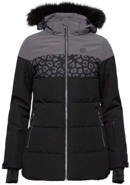 Willard LUSKA Dámska prešívaná lyžiarska bunda, čierna, veľkosť XXL