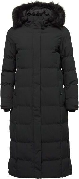 Willard GILDA Dámsky dlhý prešívaný kabát, čierna, veľkosť XXL