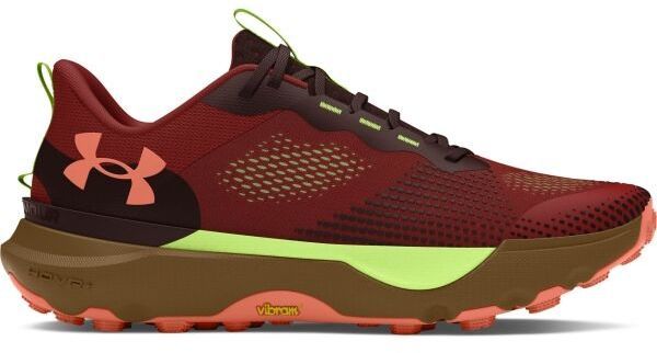 Under Armour INFINITE PRO TRAIL Pánska bežecká obuv, červená, veľkosť 44.5