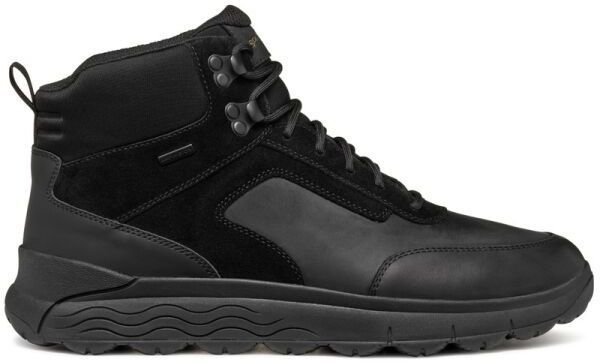 Geox U SPHERICA 4X4 B ABX B Pánska členková obuv, čierna, veľkosť