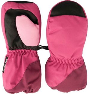 ALPINE PRO COLEDO Detské zimné rukavice, ružová, veľkosť