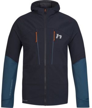 Hannah TRANE HOODY Pánska hybridná bunda, tmavo sivá, veľkosť