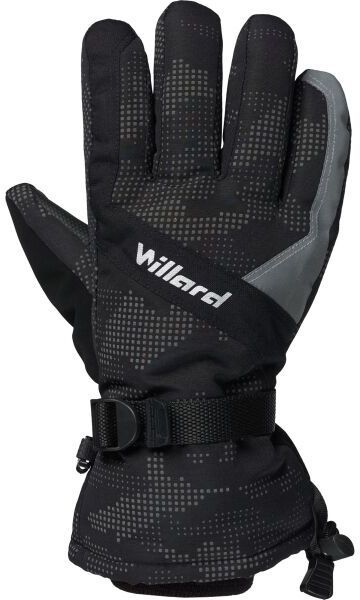 Willard SAFFET Pánske lyžiarske rukavice, čierna, veľkosť