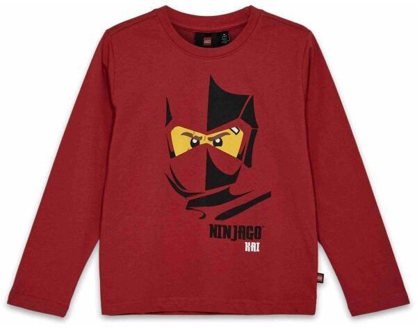 LEGO® kidswear LWTANO 603 Chlapčenské  tričko s dlhým rukávom, červená, veľkosť