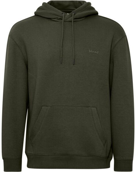 BLEND BHDOWNTON Pánská mikina, tmavo zelená, veľkosť