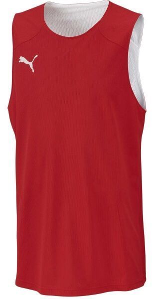Puma DACH PRACTISE JERSEY Obojstranný pánsky dres, červená, veľkosť