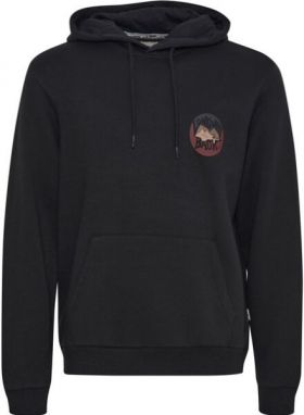 BLEND REGULAR FIT Pánska mikina, čierna, veľkosť XXXL