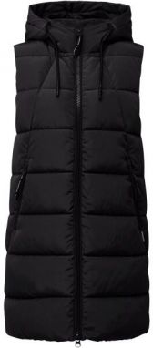 s.Oliver QS OUTDOOR WAISTCOAT Dámska vesta, čierna, veľkosť