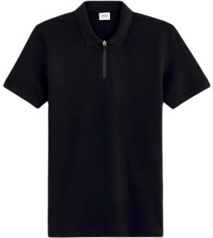 CELIO GEBENOIT Pánske tričko polo, čierna, veľkosť