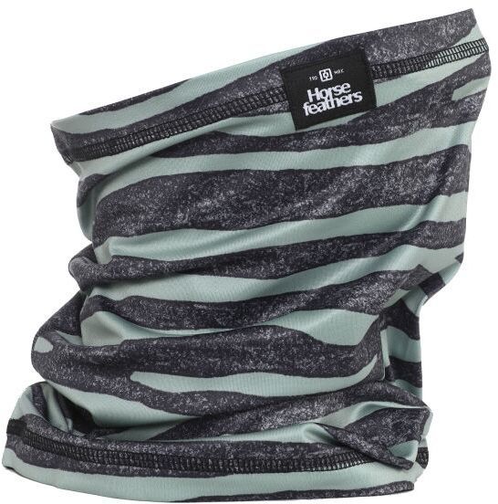 Horsefeathers NECKWARMER PRINTED Unisexový nákrčník, tmavo sivá, veľkosť UNI