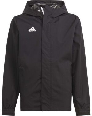 adidas ENT22 AW JKTY Juniorská futbalová bunda, čierna, veľkosť