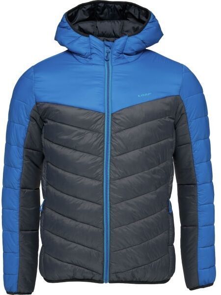 LOAP IRDON Pánska prešívaná bunda, tmavo modrá, veľkosť