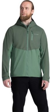 KILPI SONNA Pánska outdoorová bunda, tmavo zelená, veľkosť XXXL