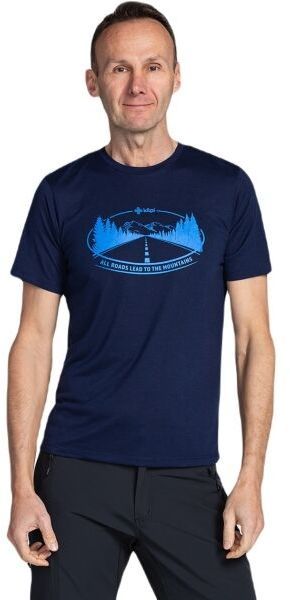 KILPI GAROVE Pánske outdoorové tričko, tmavo modrá, veľkosť